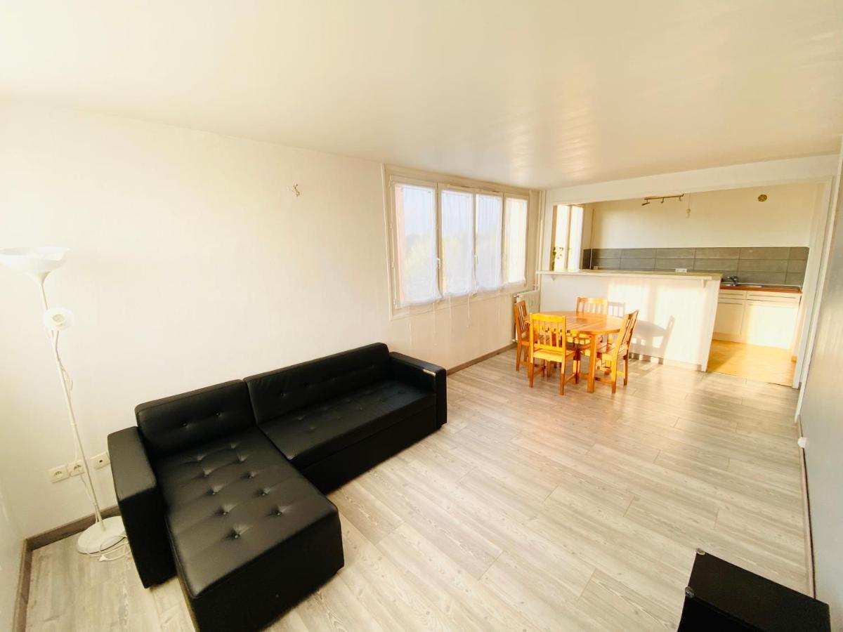 Appartement Proche Centre Ville + Parking Gratuit Rouen Buitenkant foto