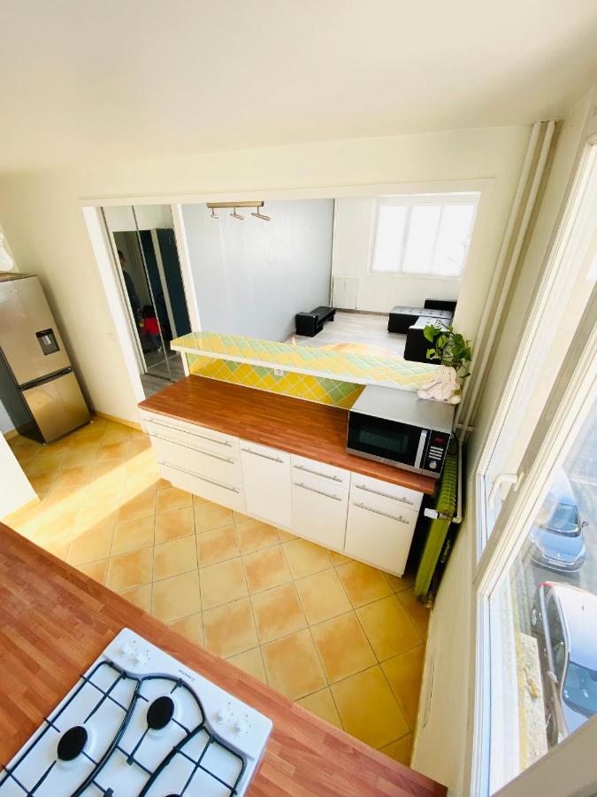Appartement Proche Centre Ville + Parking Gratuit Rouen Buitenkant foto